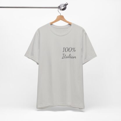 100% Italian Unisex Jersey Short Sleeve Tee - Image 66