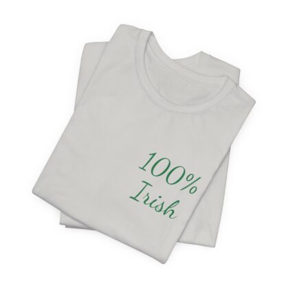 100% Irish Unisex Jersey Short Sleeve Tee - Image 64