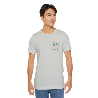 100% Irish Unisex Jersey Short Sleeve Tee - Image 79