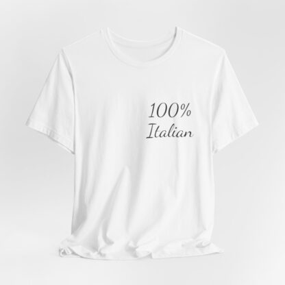 100% Italian Unisex Jersey Short Sleeve Tee - Image 7