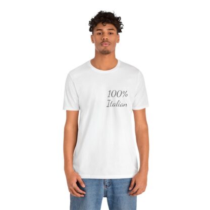 100% Italian Unisex Jersey Short Sleeve Tee - Image 13