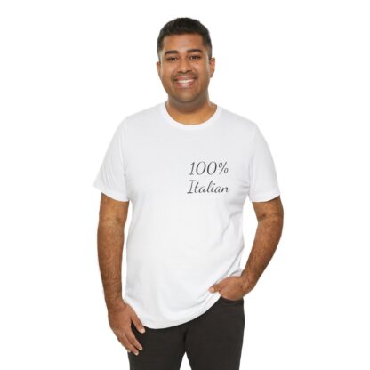 100% Italian Unisex Jersey Short Sleeve Tee - Image 17