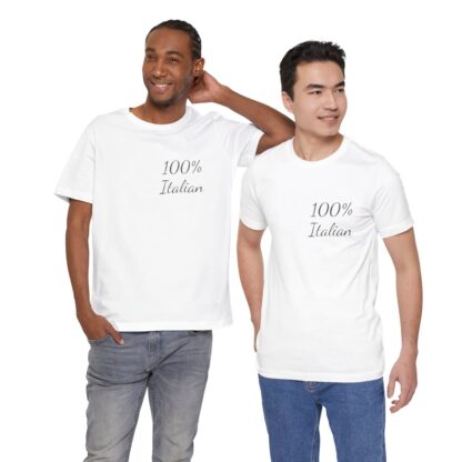 100% Italian Unisex Jersey Short Sleeve Tee - Image 28