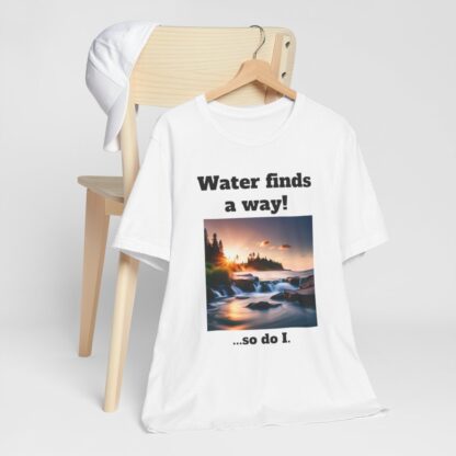 Water Finds A Way Unisex Jersey Short Sleeve Tee - Image 9