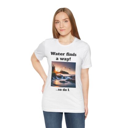 Water Finds A Way Unisex Jersey Short Sleeve Tee - Image 14