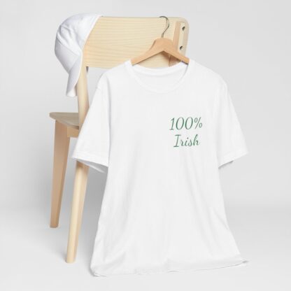 100% Irish Unisex Jersey Short Sleeve Tee - Image 9