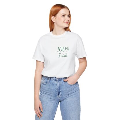 100% Irish Unisex Jersey Short Sleeve Tee - Image 19