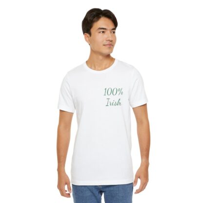 100% Irish Unisex Jersey Short Sleeve Tee - Image 21