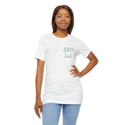 100% Irish Unisex Jersey Short Sleeve Tee - Image 23