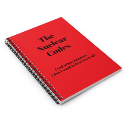 The Nuclear Codes Spiral Notebook - Ruled Line - Image 3