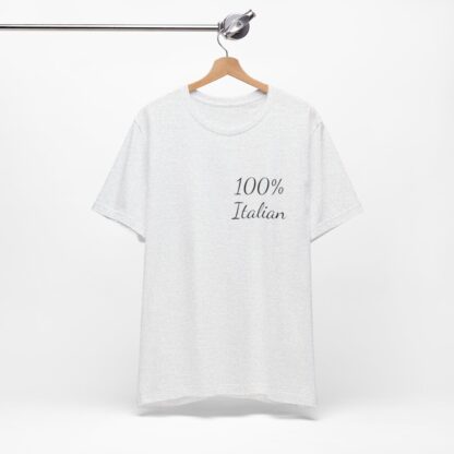 100% Italian Unisex Jersey Short Sleeve Tee - Image 37