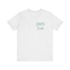 100% Irish Unisex Jersey Short Sleeve Tee