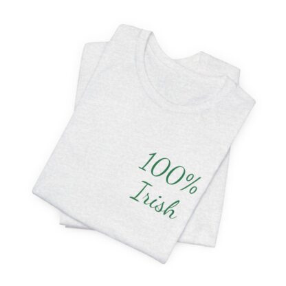 100% Irish Unisex Jersey Short Sleeve Tee - Image 35