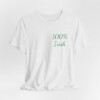 100% Irish Unisex Jersey Short Sleeve Tee