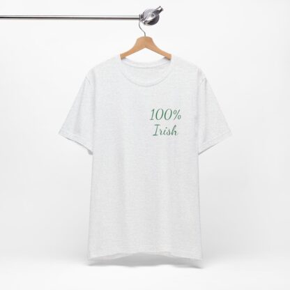 100% Irish Unisex Jersey Short Sleeve Tee - Image 37