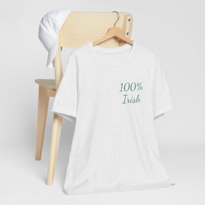 100% Irish Unisex Jersey Short Sleeve Tee - Image 38