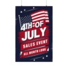 4th of July Sales Event - Matte Vertical Posters