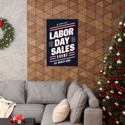 Labor Day Sales Event Matte Vertical Posters - Image 5