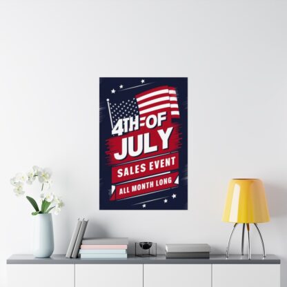 4th of July Sales Event - Matte Vertical Posters