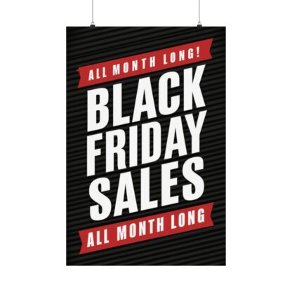 Black Friday Sales Matte Vertical Posters - Image 2