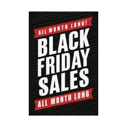 Black Friday Sales Matte Vertical Posters - Image 3