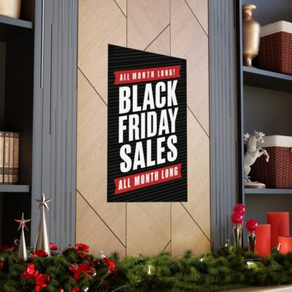 Black Friday Sales Matte Vertical Posters - Image 6