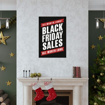 Black Friday Sales Matte Vertical Posters - Image 7