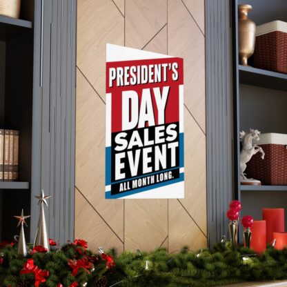 President's Day Sales Event Matte Vertical Posters - Image 6