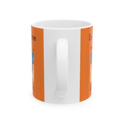 Excuse Me While I Dribble Ceramic Mug, 11oz - Image 3