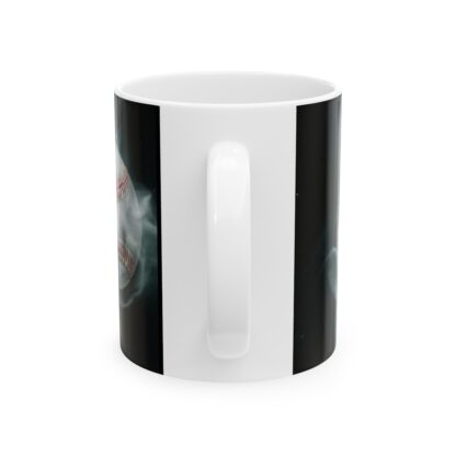 Baseball In Orbit Ceramic Mug, 11oz - Image 3