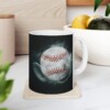 Baseball In Orbit Ceramic Mug, 11oz