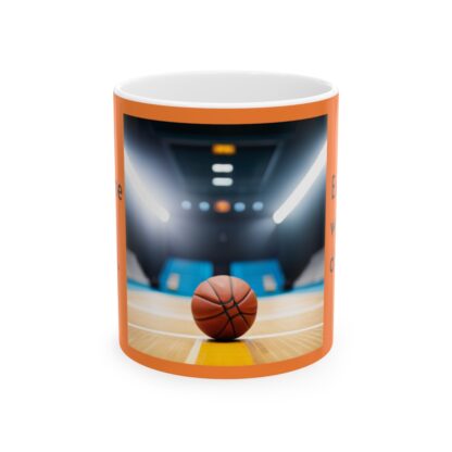 Excuse Me While I Dribble Ceramic Mug, 11oz - Image 2