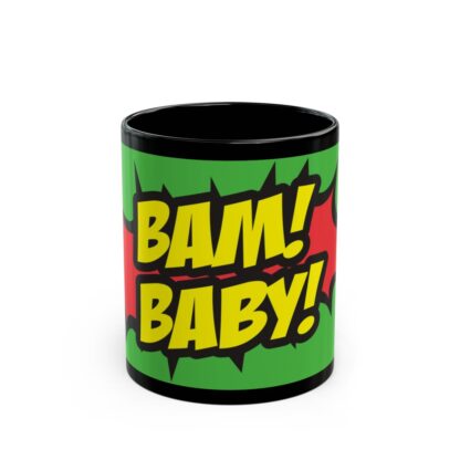 Bam Baby Black Mug (11oz)