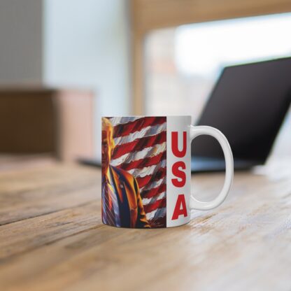 Trump USA White Mug 11oz - Image 6