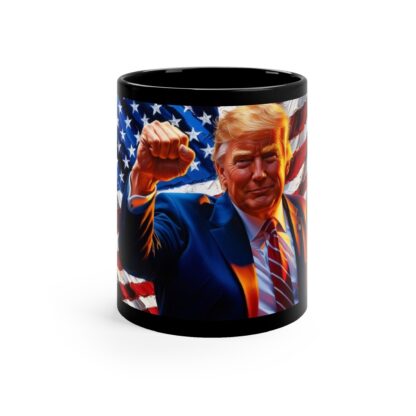 Trump USA Black Coffee Mug, 11oz