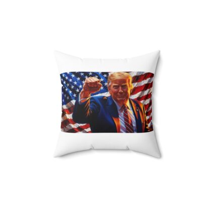 Trump Spun Polyester Square Pillow - Image 2