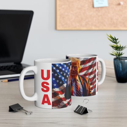 Trump USA White Mug 11oz - Image 5