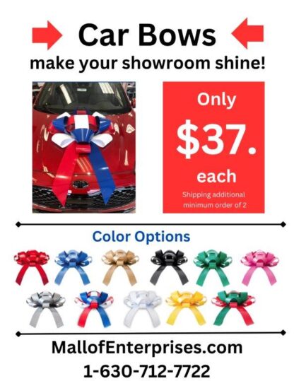 Mallof Enterprises - Car Bows