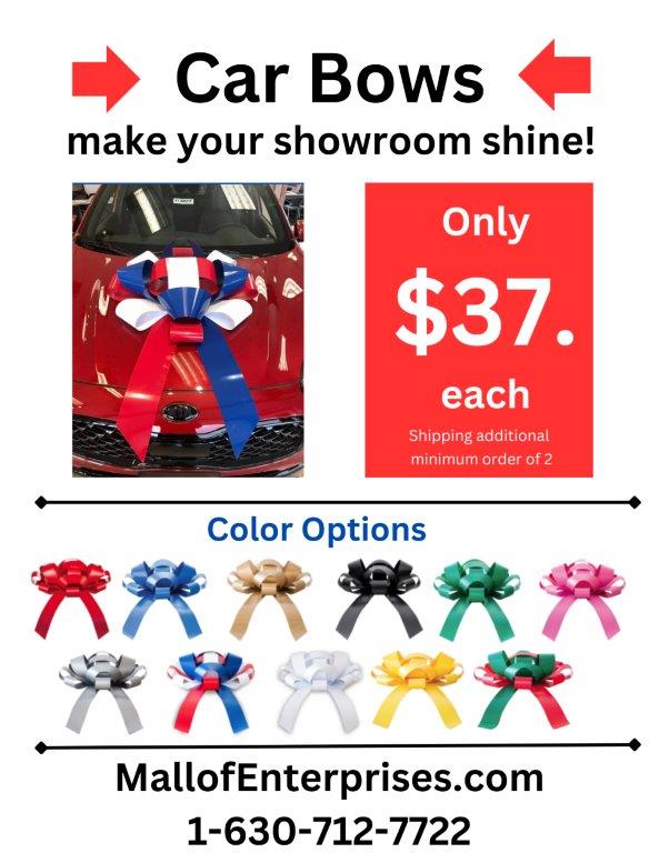 Mallof Enterprises - Car Bows