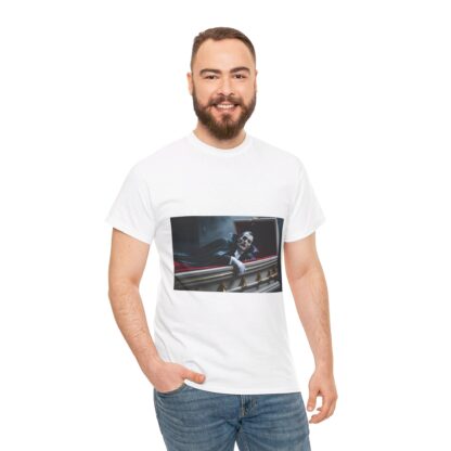 Dracula - VANT TO GO OUT FOR A BITE Unisex Heavy Cotton Tee - Image 41