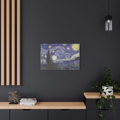 Starry Night by Vincent Van Gogh Classic Canvas Reproduction - Image 8