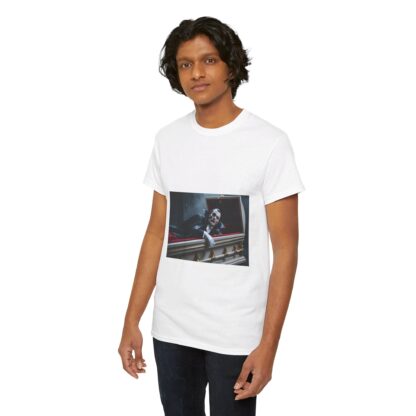 Dracula - VANT TO GO OUT FOR A BITE Unisex Heavy Cotton Tee - Image 47