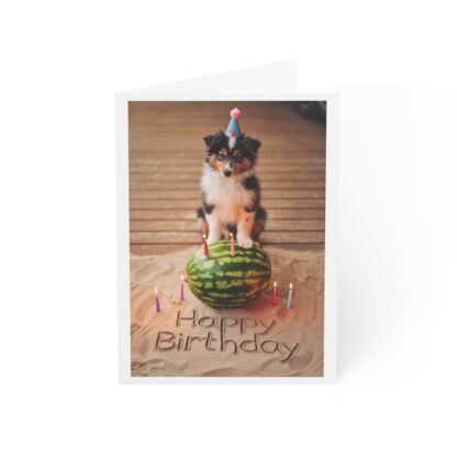 Happy Birthday Melon-Collie Greeting Cards (1, 10, 30, and 50pcs) - Image 9