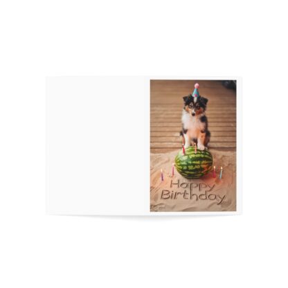 Happy Birthday Melon-Collie Greeting Cards (1, 10, 30, and 50pcs) - Image 11