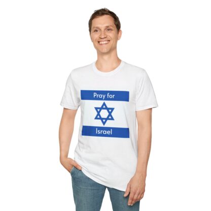 Pray for Israel Unisex Softstyle T-Shirt - Image 7