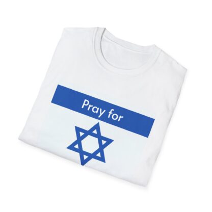 Pray for Israel Unisex Softstyle T-Shirt - Image 4