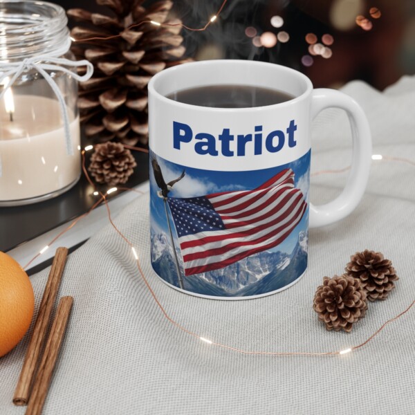 Patriot Mug - 11oz - Mallof Enterprises