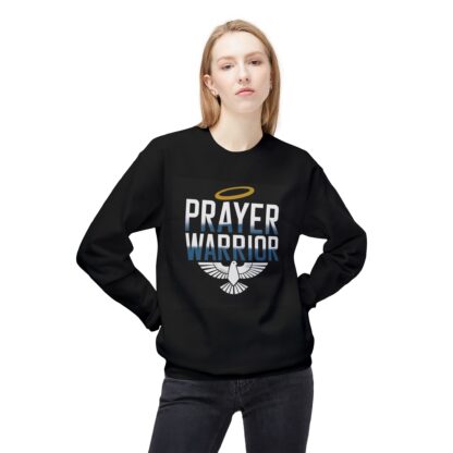 Prayer Warrior Unisex Midweight Softstyle Fleece Crewneck Sweatshirt