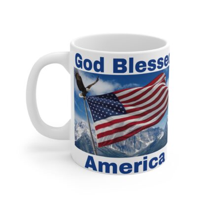 God Blessed America Mug 11oz - Image 3